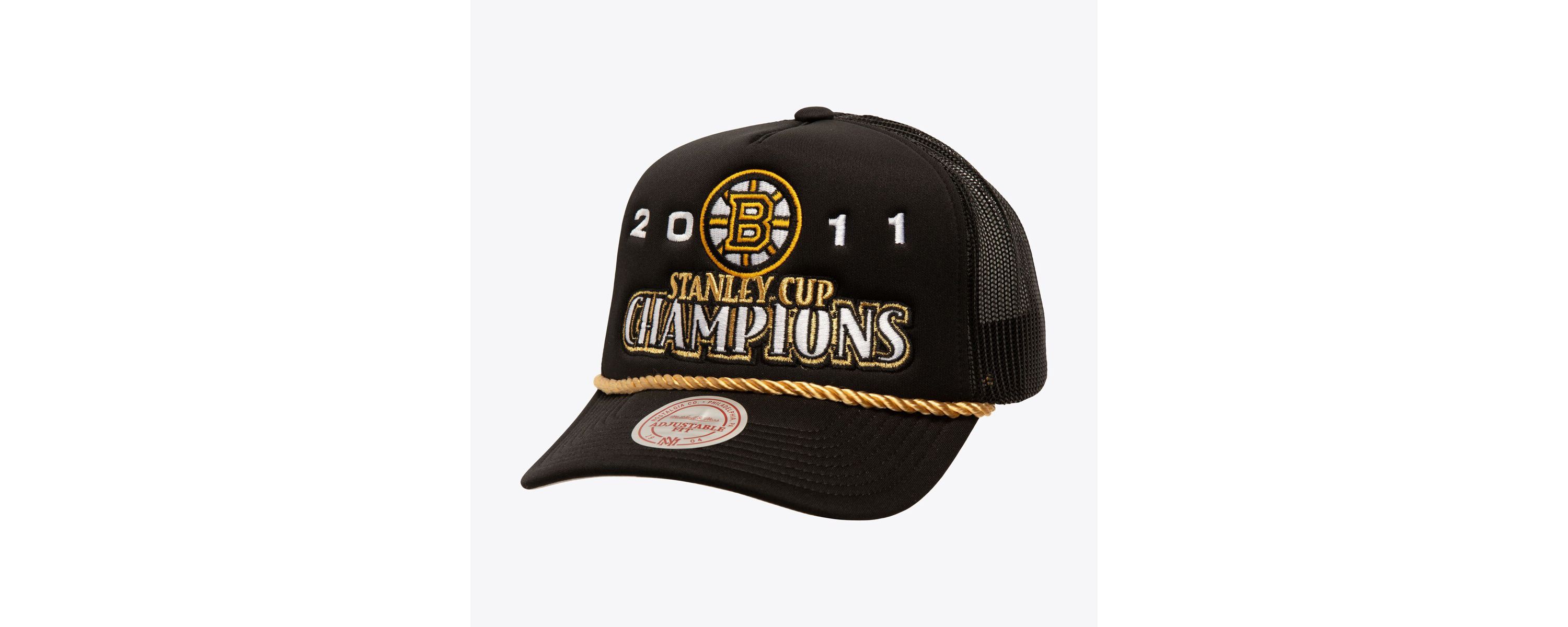 NHL SOUL Collection Golden Stanley Cup s Trucker Adjustable Hat