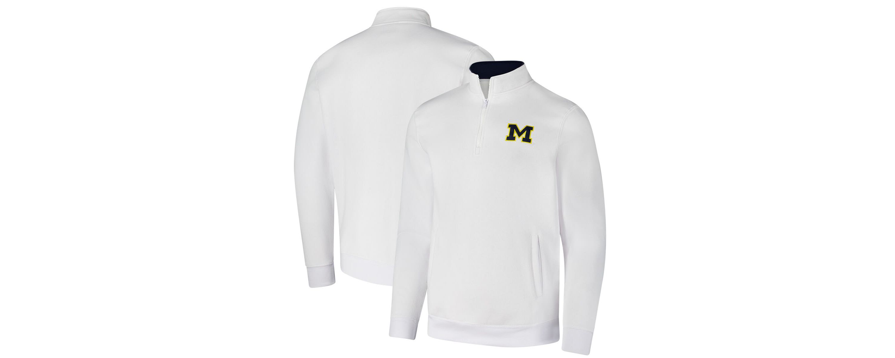 NCAA Michigan Wolverines Tortugas Quarter-Zip Sweatshirt