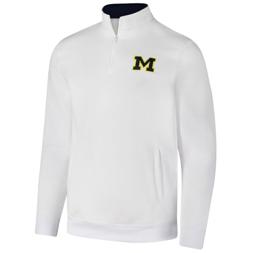 NCAA Michigan Wolverines Tortugas Quarter-Zip Sweatshirt