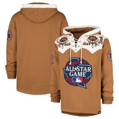47 Mens MultiTeam MLB 2024 MLB AllStar Game Sweetwater Western Lacer Pullover Hoodie