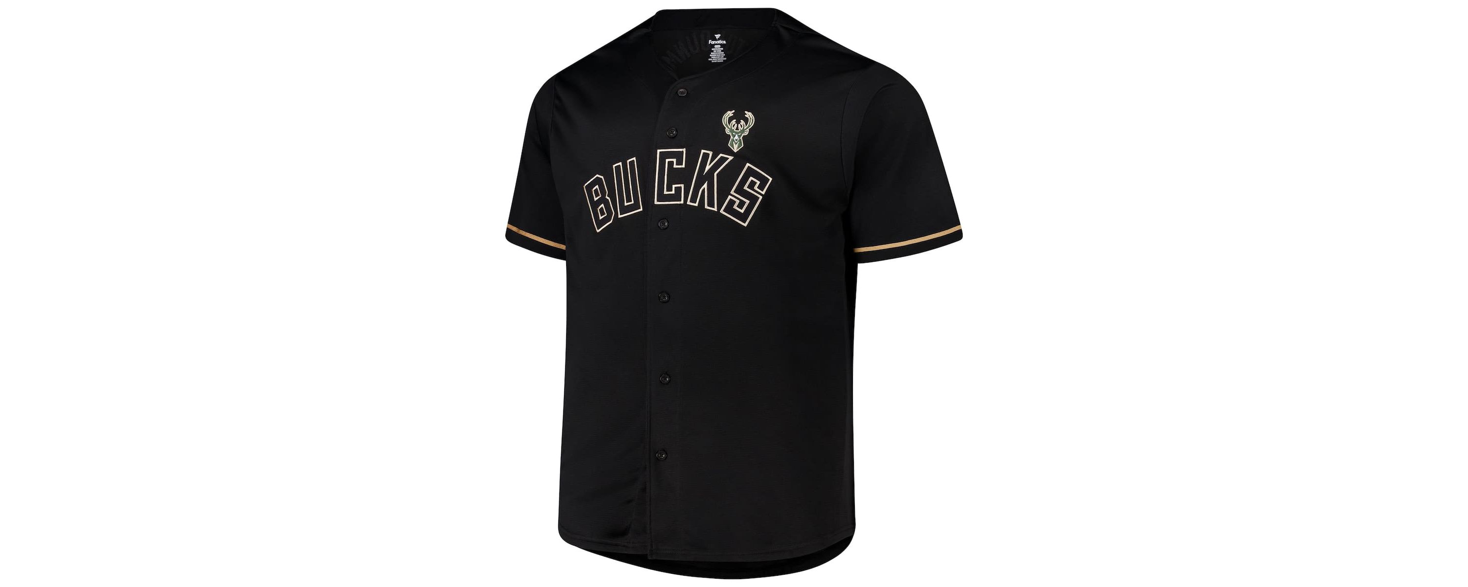 NBA Giannis Antetokounmpo Milwaukee Bucks Big & Tall Name & Number Button-Up Jersey