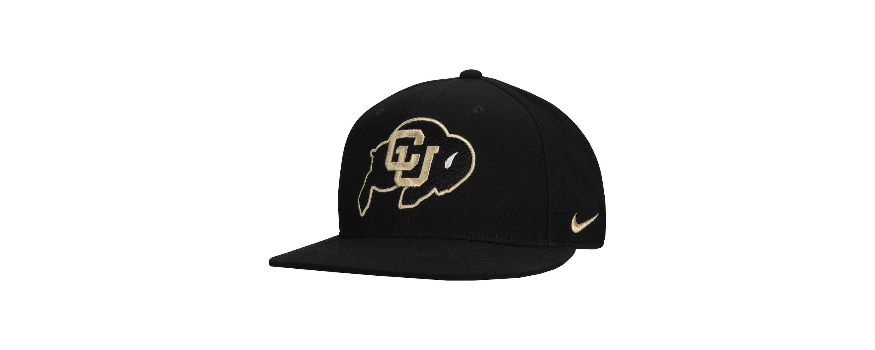 NCAA Nike Colorado Buffaloes Prime AeroBill Performance Fitted Hat