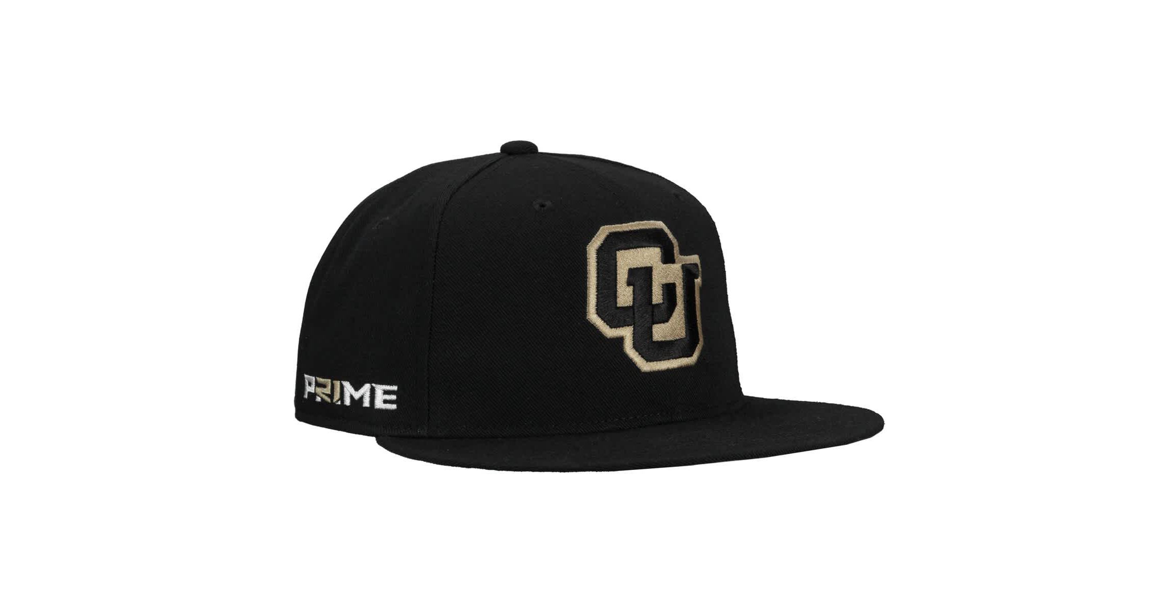 NCAA Nike Colorado Buffaloes Prime Pro Flat Brim Fitted Hat