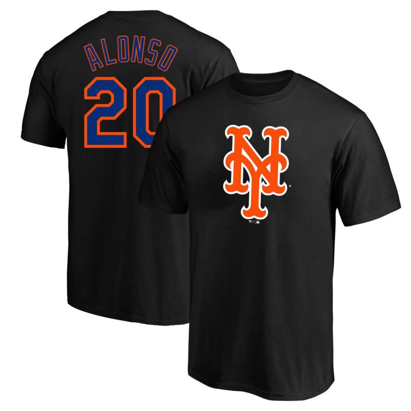 MLB Fanatics Pete Alonso New York Mets Big & Tall Name & Number T-Shirt