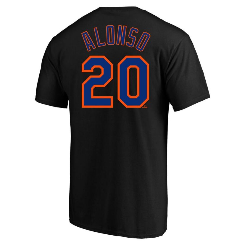 MLB Fanatics Pete Alonso New York Mets Big & Tall Name & Number T-Shirt