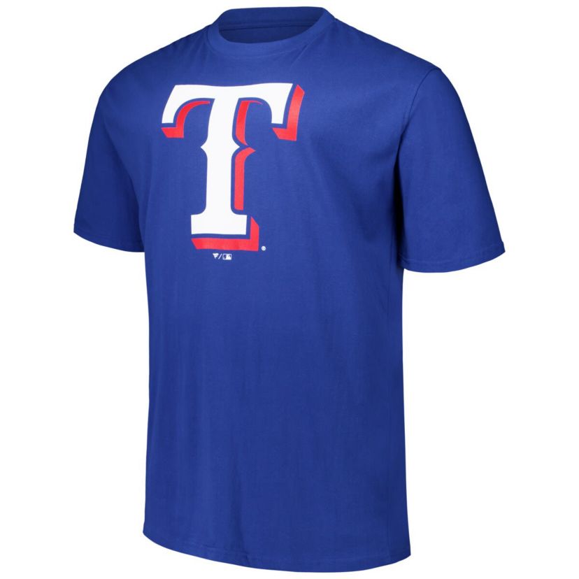 MLB Fanatics Corey Seager Texas Rangers Big & Tall Name & Number T-Shirt