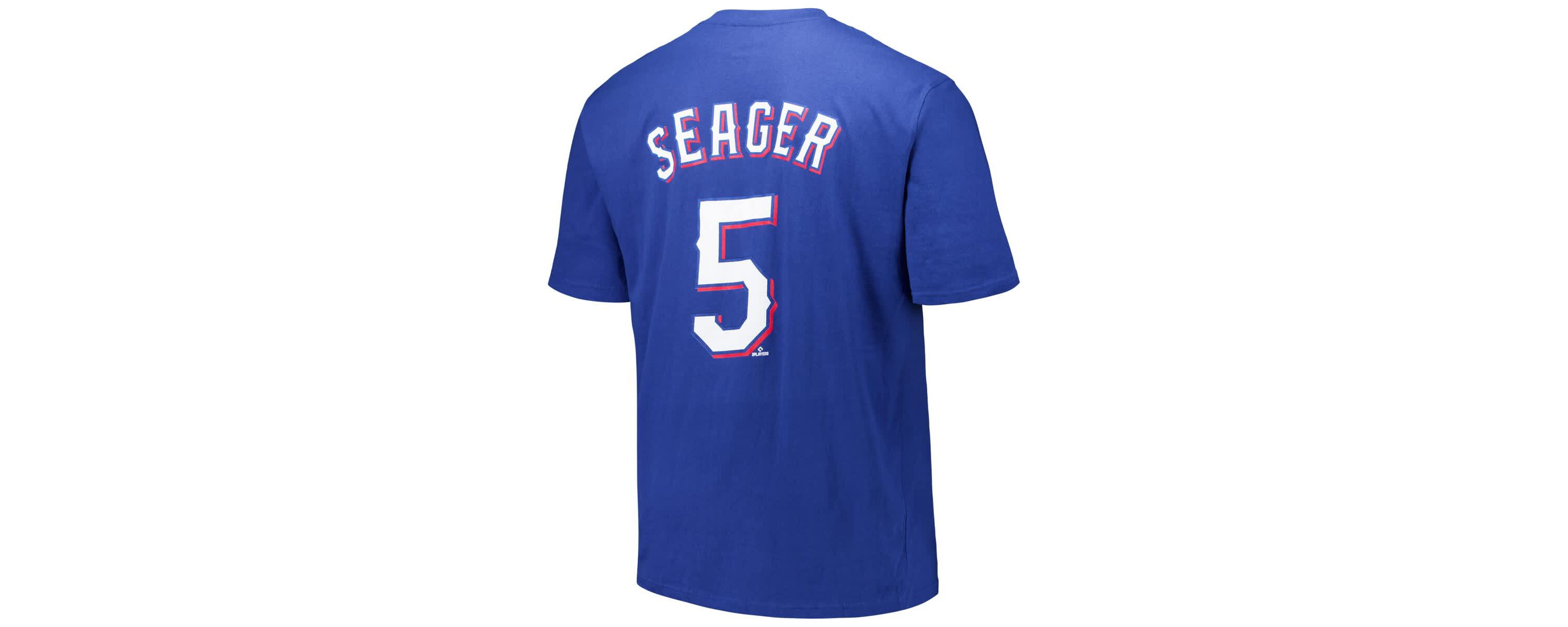 MLB Fanatics Corey Seager Texas Rangers Big & Tall Name & Number T-Shirt
