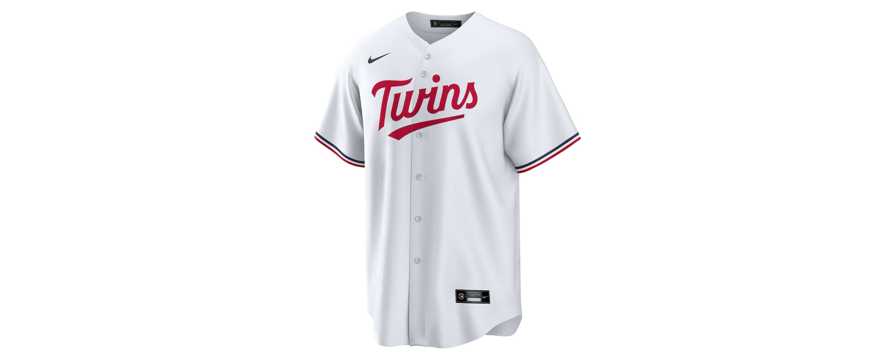 MLB Nike Ryan Jeffers Minnesota Twins Home Replica Player Jersey