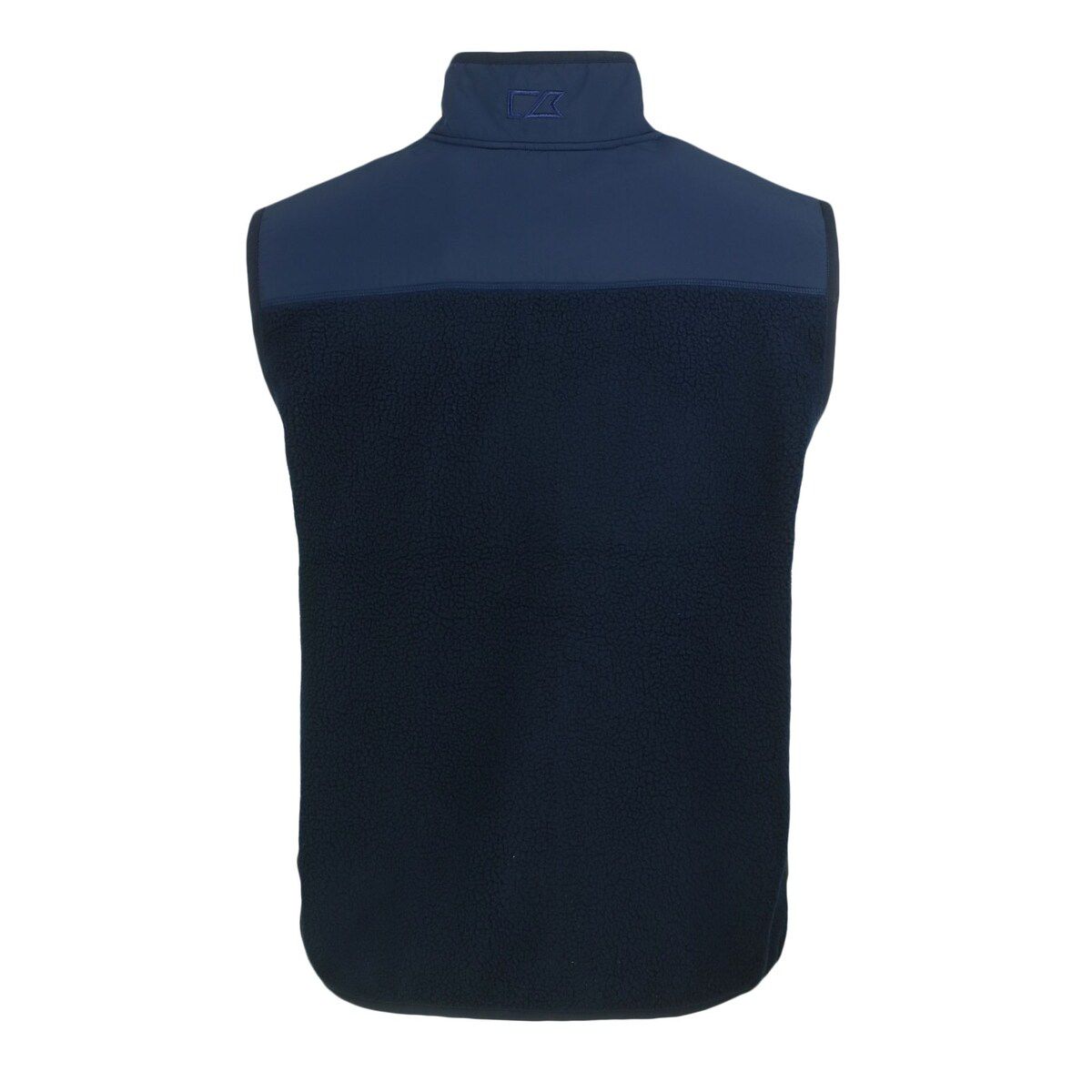 NCAA Navy/Blue Notre Dame Fighting Irish Play Like A Today Cascade Eco Sherpa Fleece Full-Zip Vest