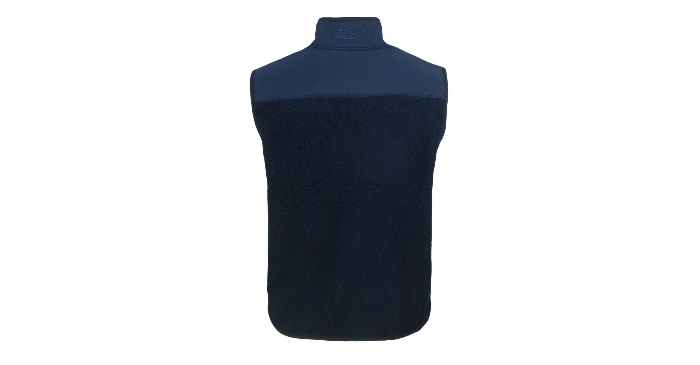 NCAA Navy/Blue Notre Dame Fighting Irish Play Like A Today Cascade Eco Sherpa Fleece Full-Zip Vest