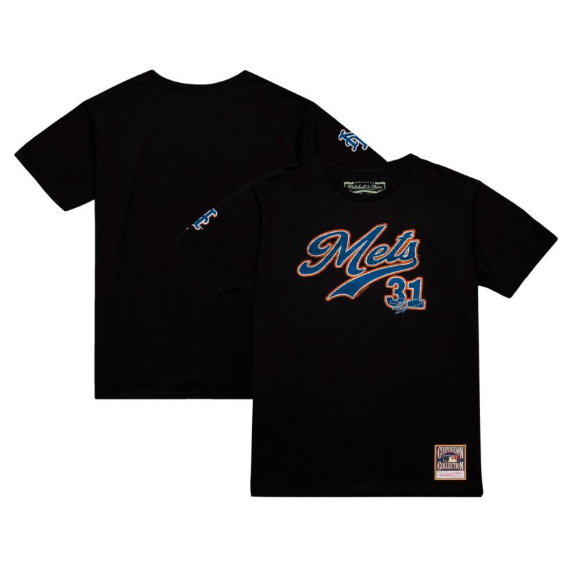 MLB Mike Piazza New York Mets Cooperstown Collection Player T-Shirt