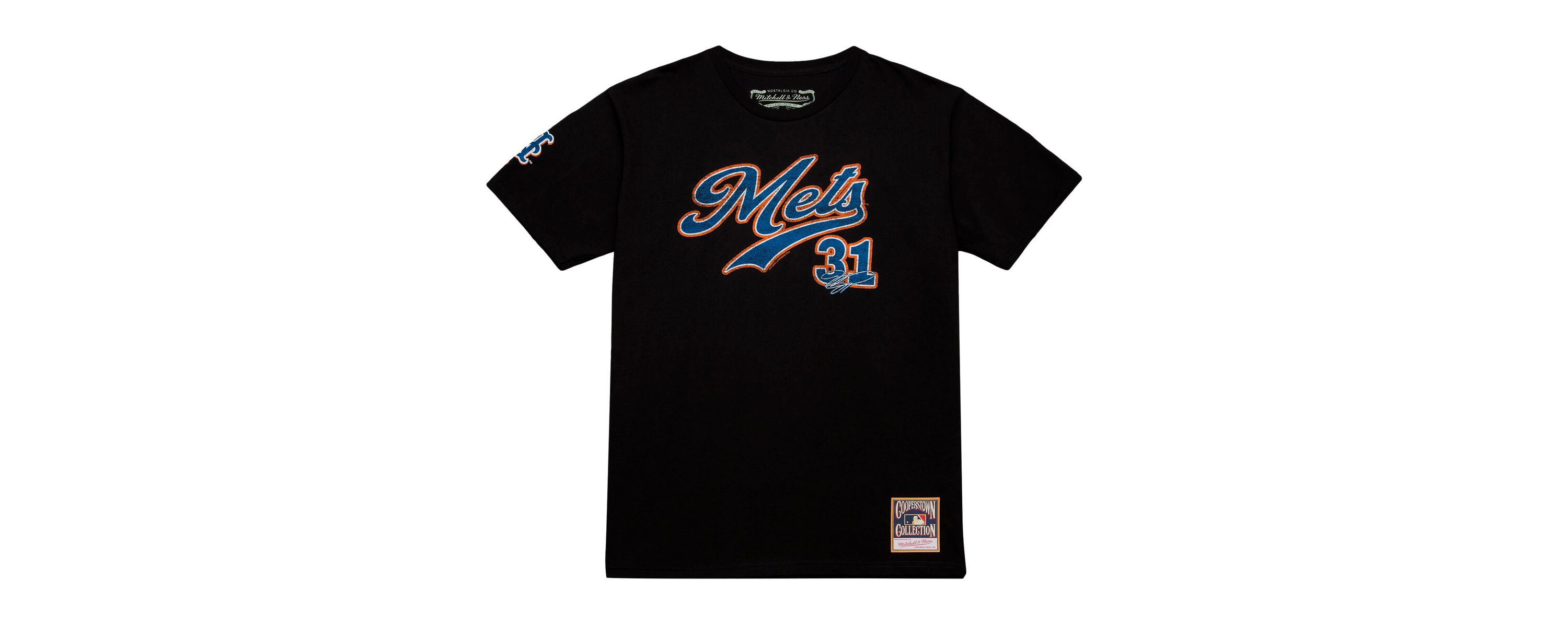 MLB Mike Piazza New York Mets Cooperstown Collection Player T-Shirt