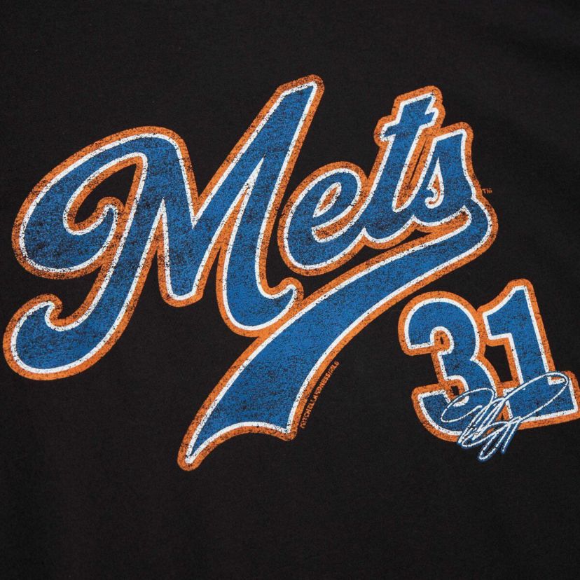 MLB Mike Piazza New York Mets Cooperstown Collection Player T-Shirt