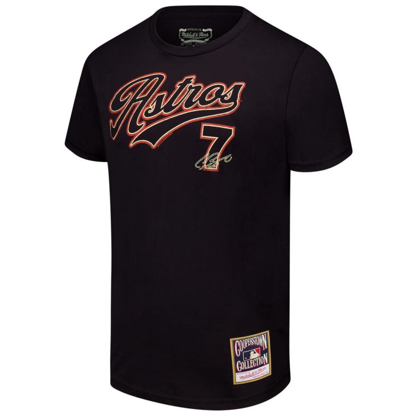 MLB Craig Biggio Houston Astros Cooperstown Collection Player T-Shirt
