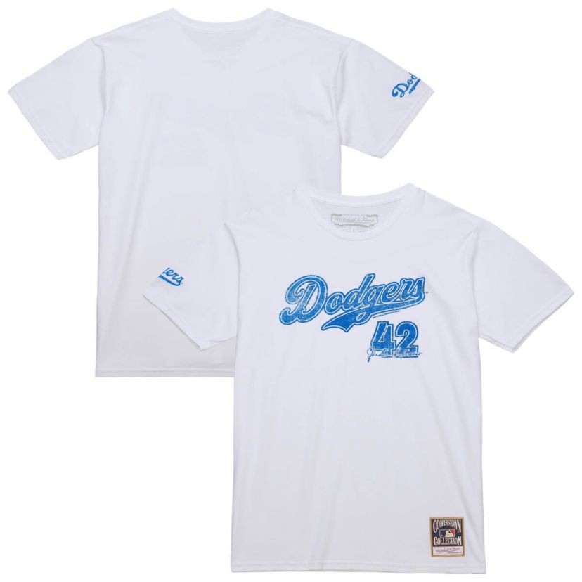 MLB Jackie Robinson Los Angeles Dodgers Cooperstown Collection Player T-Shirt