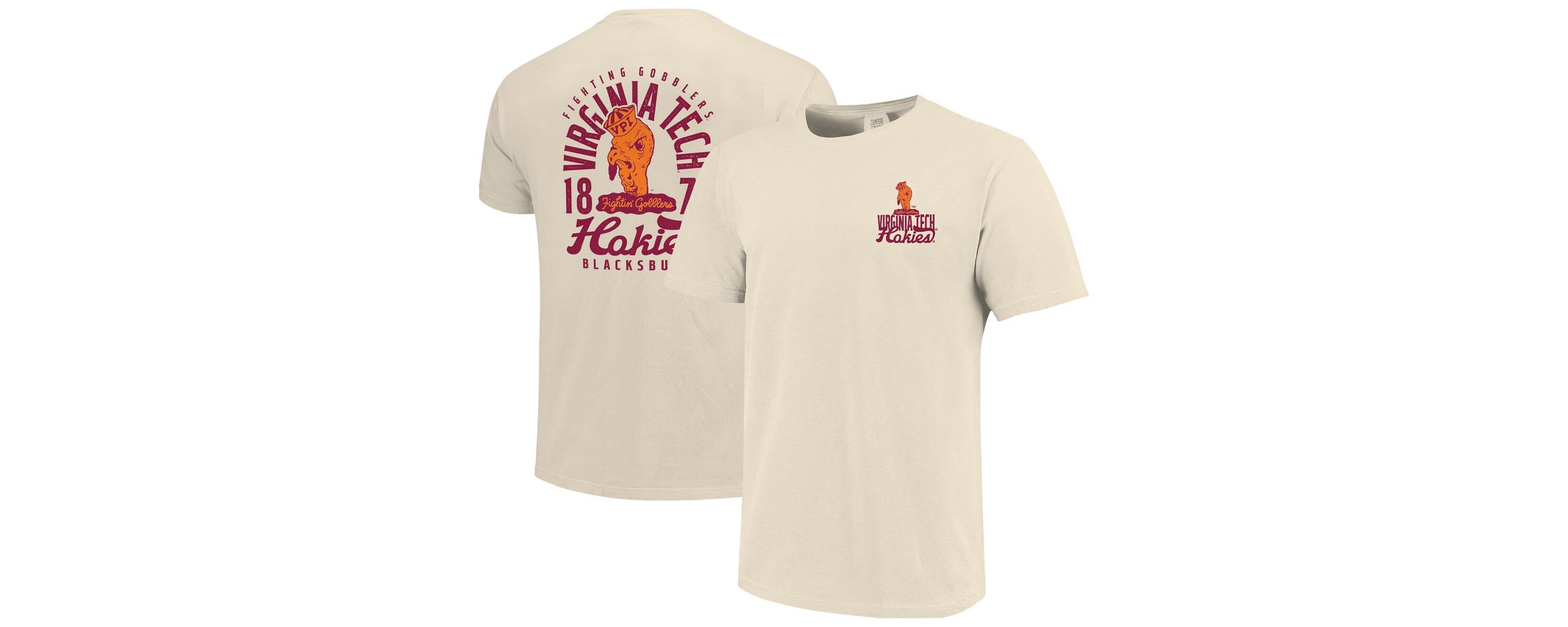 NCAA Virginia Tech Hokies Mascot Overlay T-Shirt