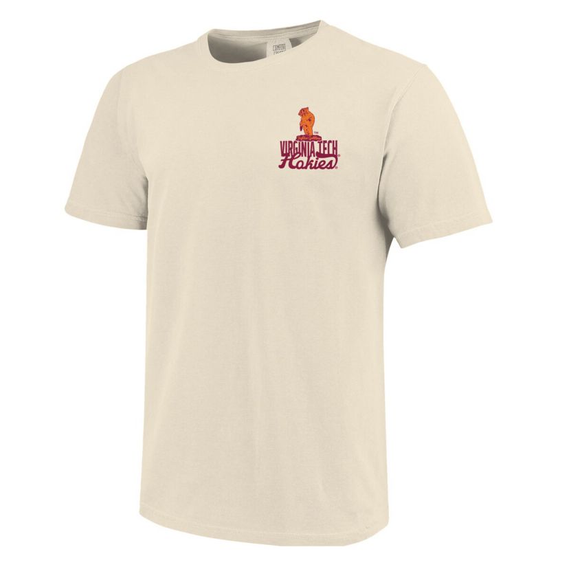 NCAA Virginia Tech Hokies Mascot Overlay T-Shirt