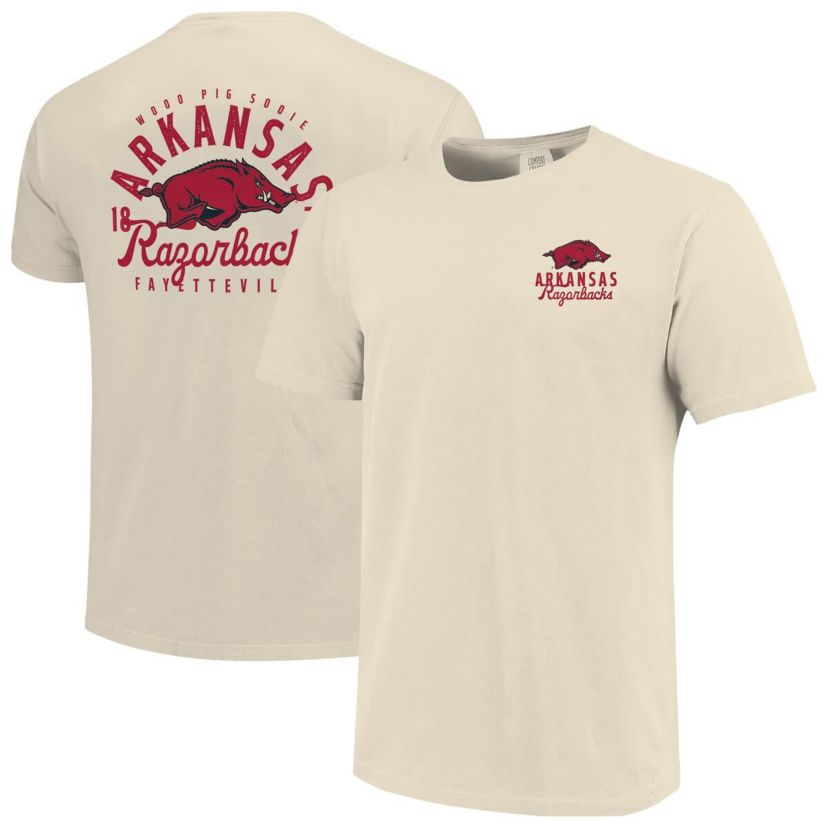 NCAA Arkansas Razorbacks Mascot Overlay T-Shirt