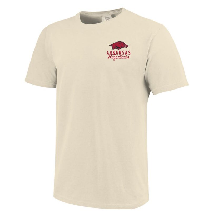 NCAA Arkansas Razorbacks Mascot Overlay T-Shirt