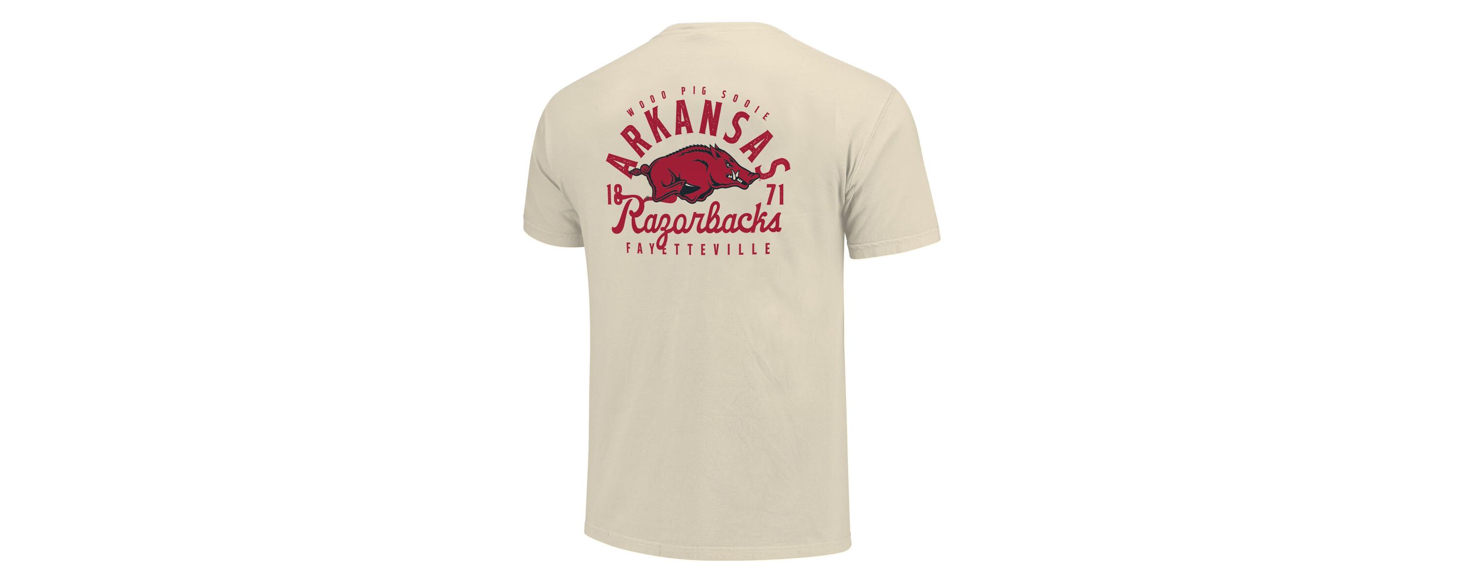 NCAA Arkansas Razorbacks Mascot Overlay T-Shirt