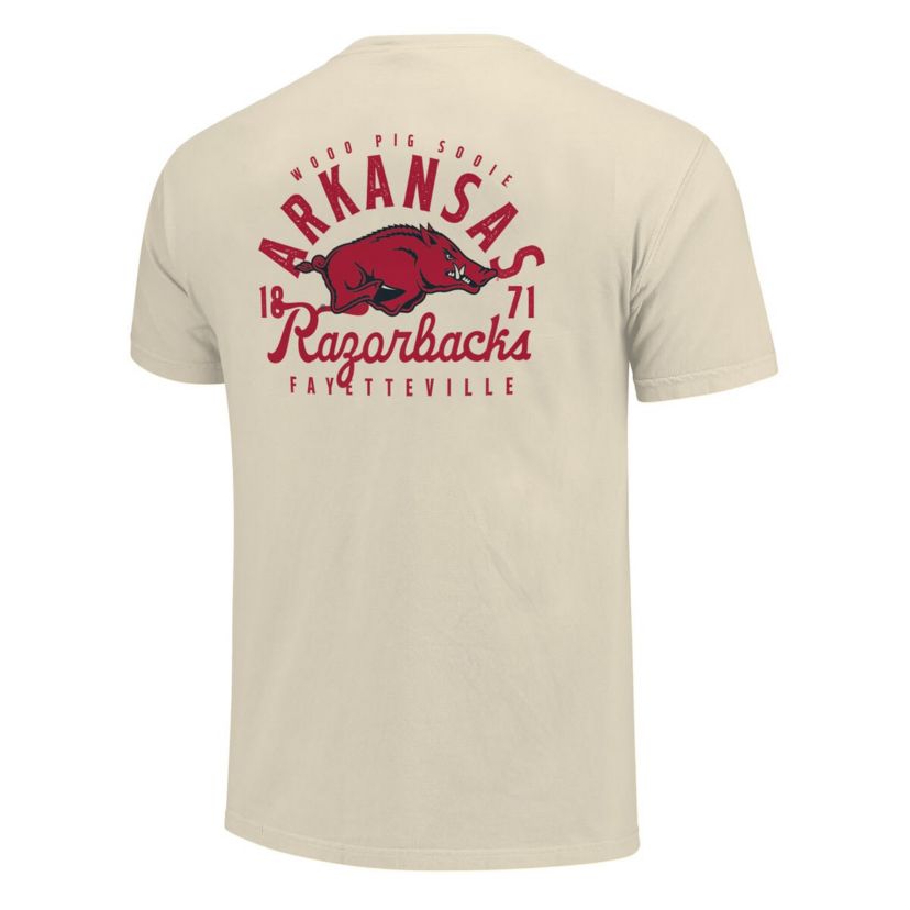 NCAA Arkansas Razorbacks Mascot Overlay T-Shirt