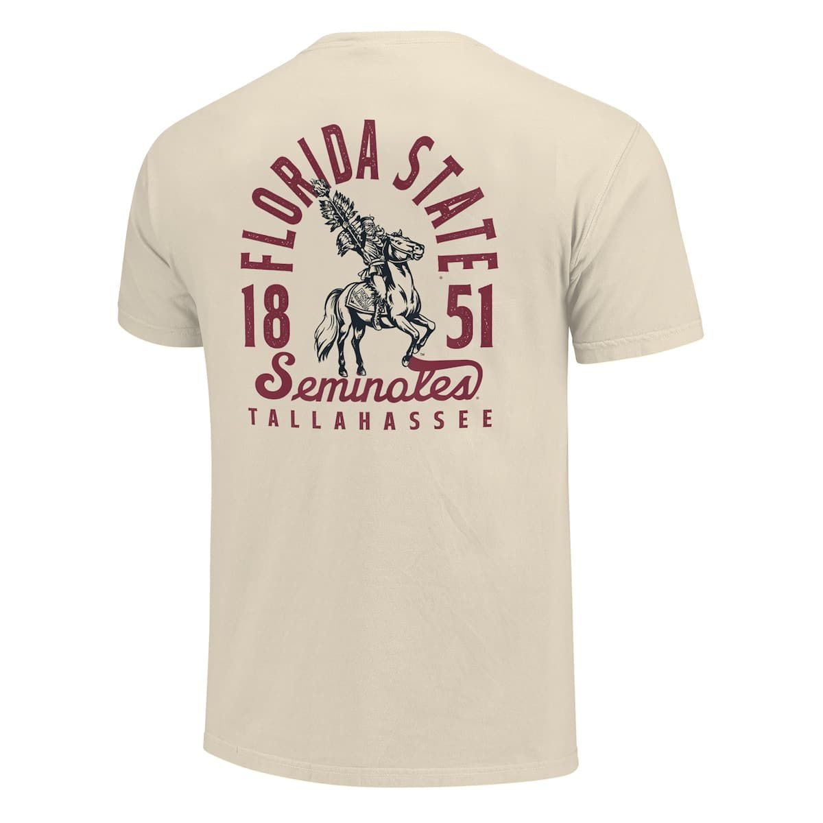 NCAA Florida State Seminoles Mascot Overlay T-Shirt