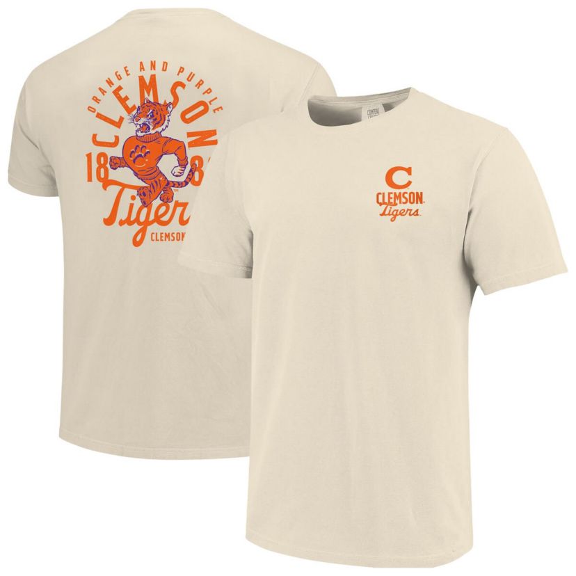 NCAA Clemson Tigers Mascot Overlay T-Shirt