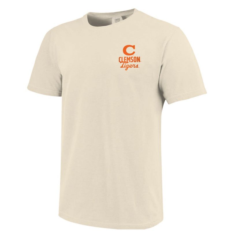 NCAA Clemson Tigers Mascot Overlay T-Shirt