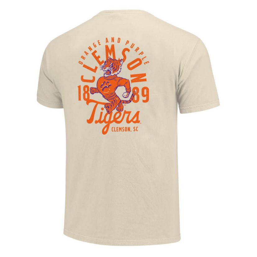 NCAA Clemson Tigers Mascot Overlay T-Shirt