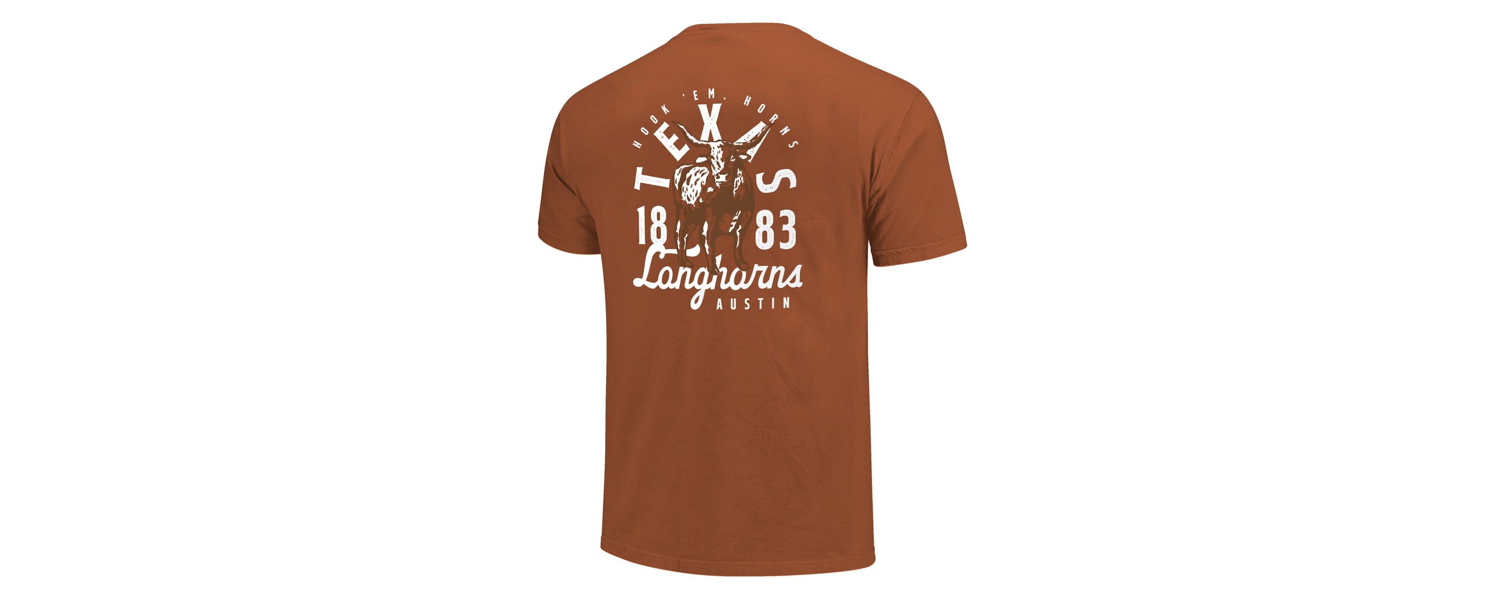 NCAA Texas Texas Longhorns Mascot Overlay T-Shirt