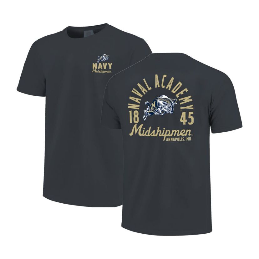 Navy Midshipmen NCAA Midshipmen Mascot Overlay T-Shirt