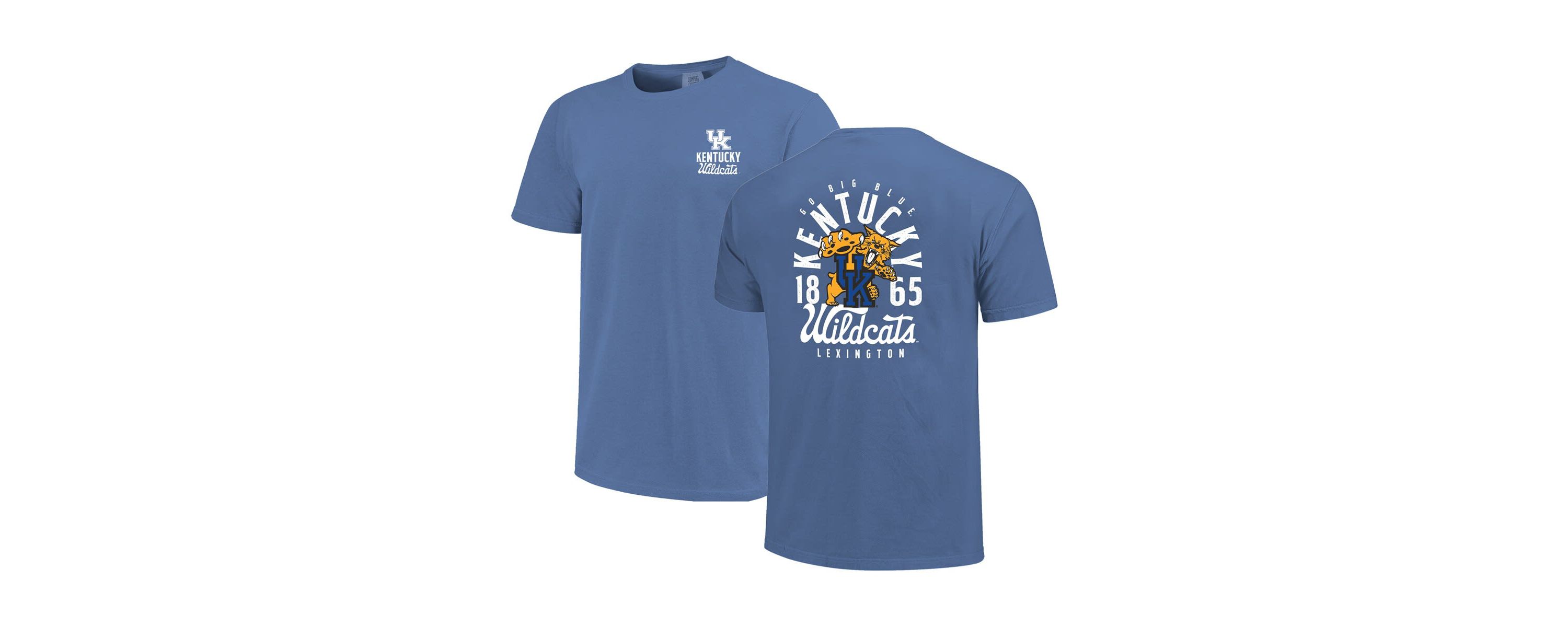 NCAA Kentucky Wildcats Mascot Overlay T-Shirt