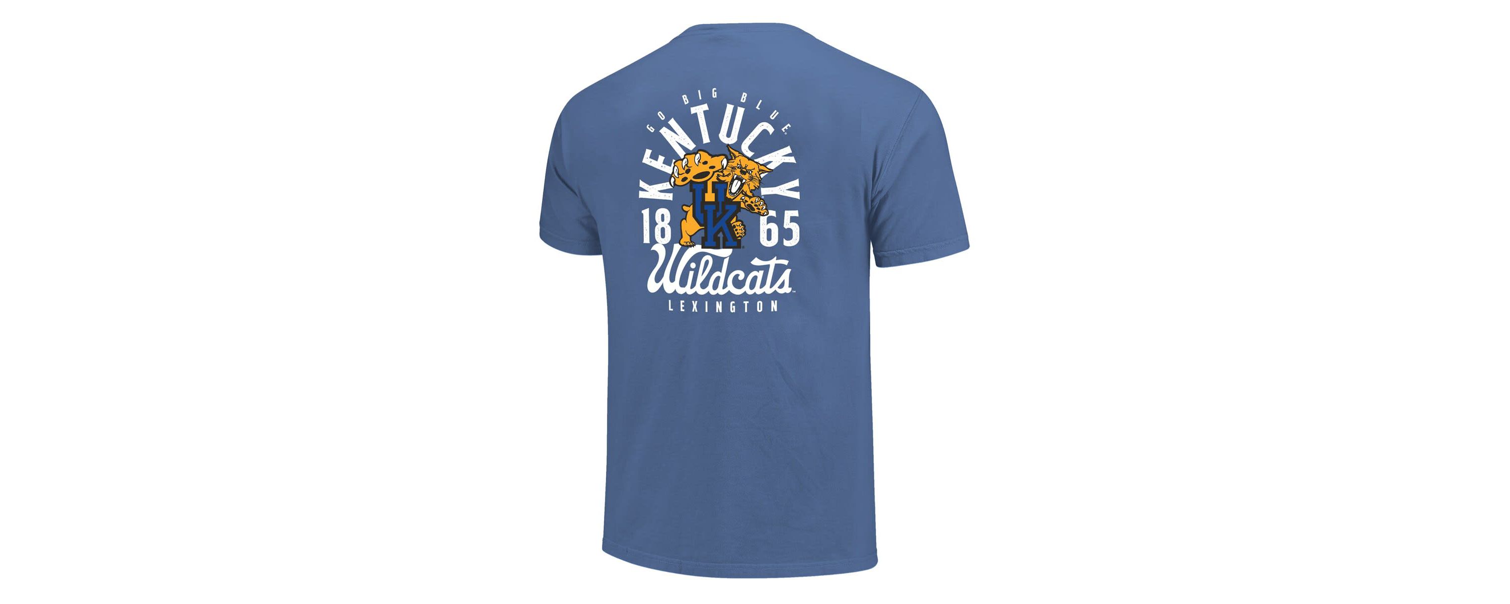 NCAA Kentucky Wildcats Mascot Overlay T-Shirt