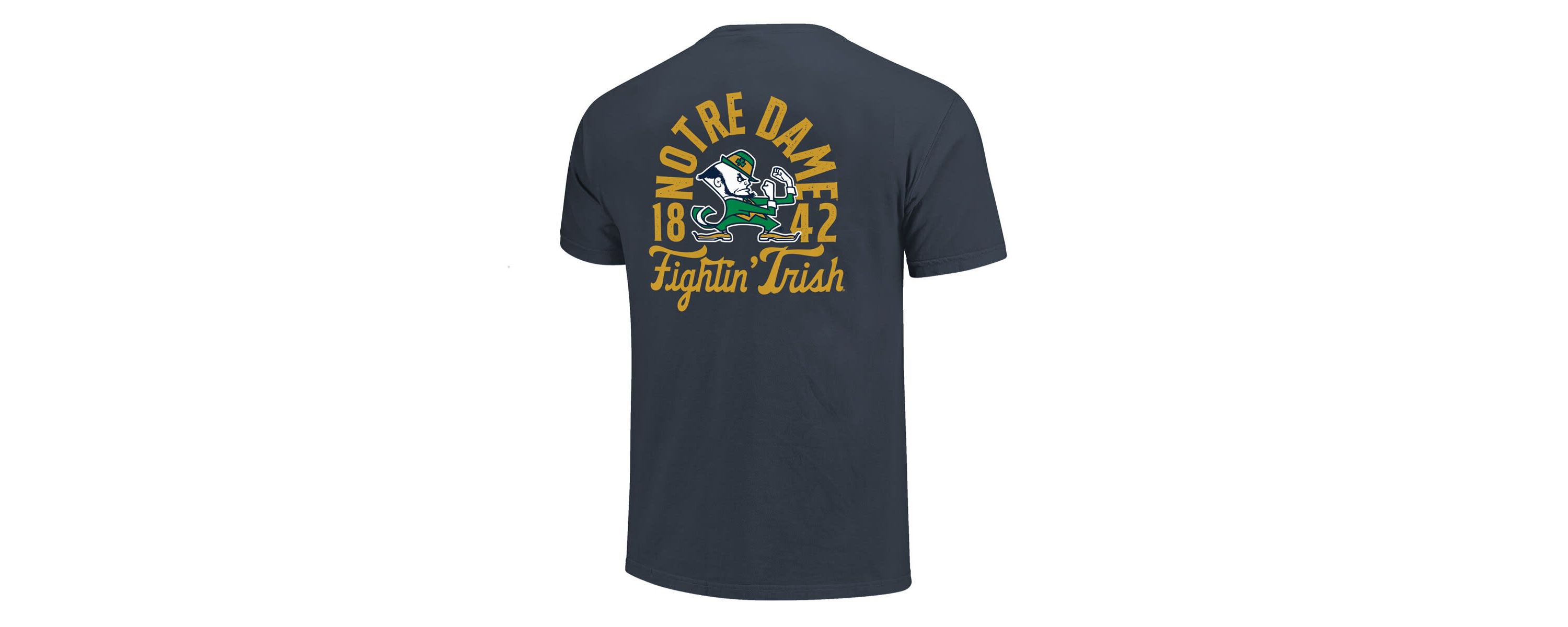 NCAA Notre Dame Fighting Irish Mascot Overlay T-Shirt