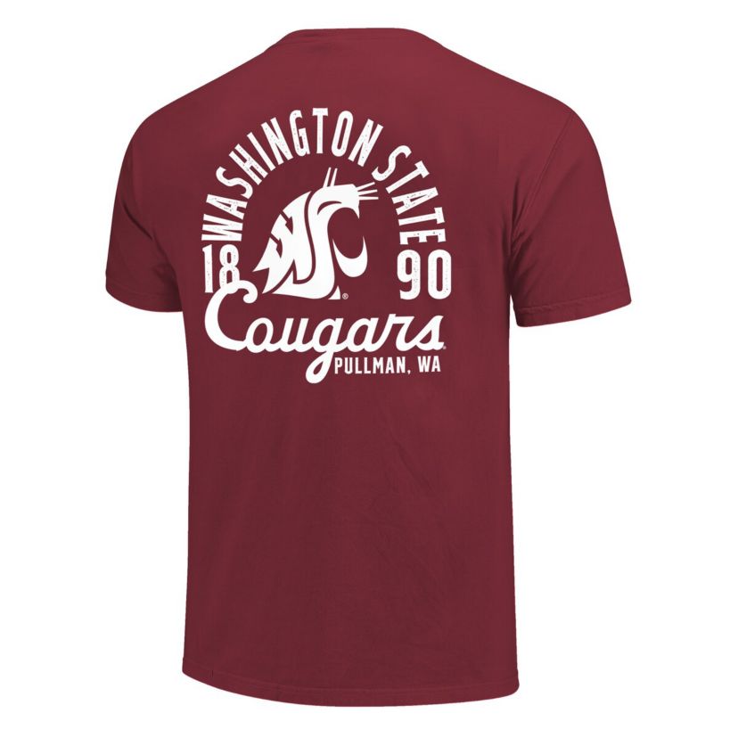 NCAA Washington State Cougars Mascot Overlay T-Shirt