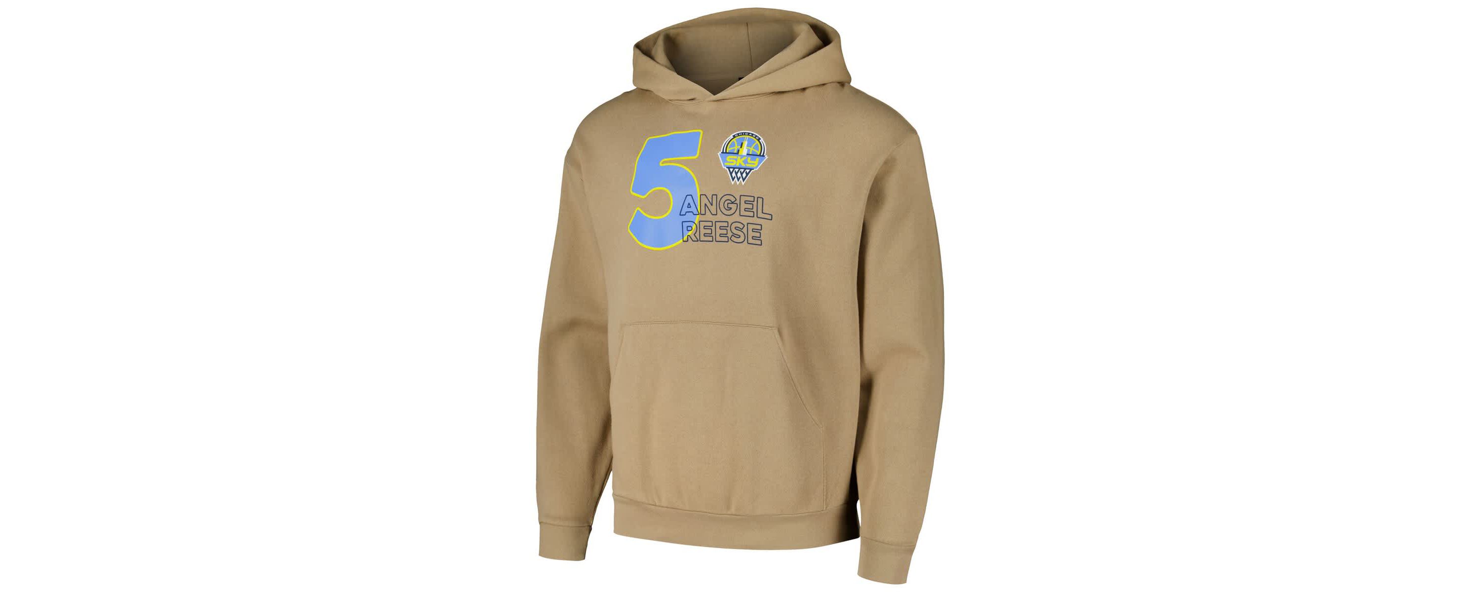 WNBA Unisex Angel Reese Chicago Sky Player Pullover Hoodie