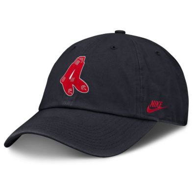 Men's Boston Red Sox MLB Nike Boston Sox Club Adjustable Hat, Navy Blue, Medium