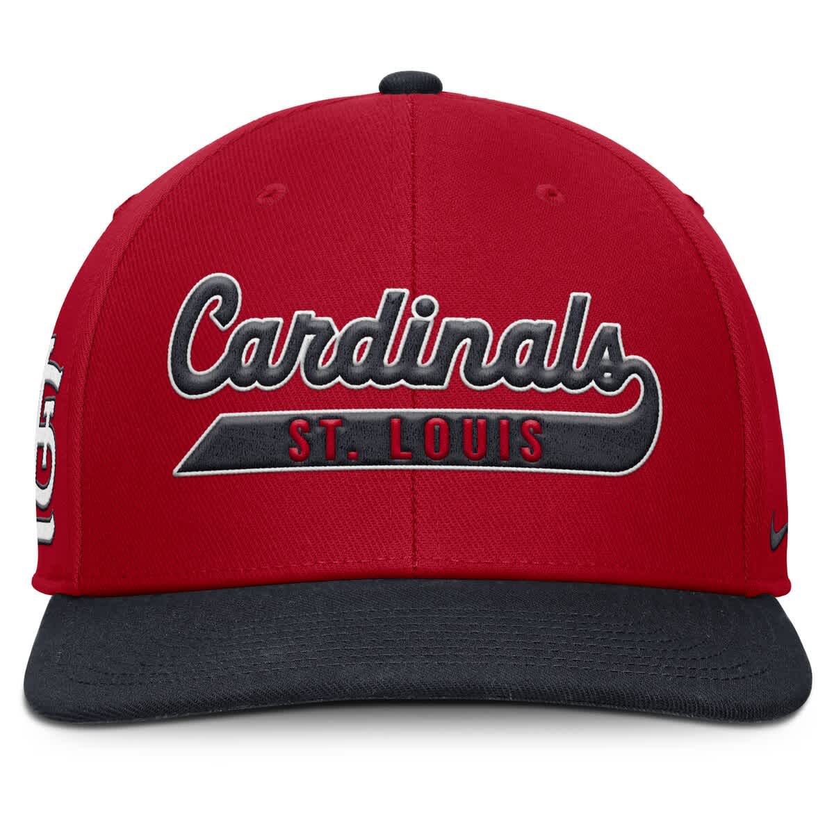 MLB Nike Red/Navy St. Louis Cardinals Pro Performance Snapback Hat