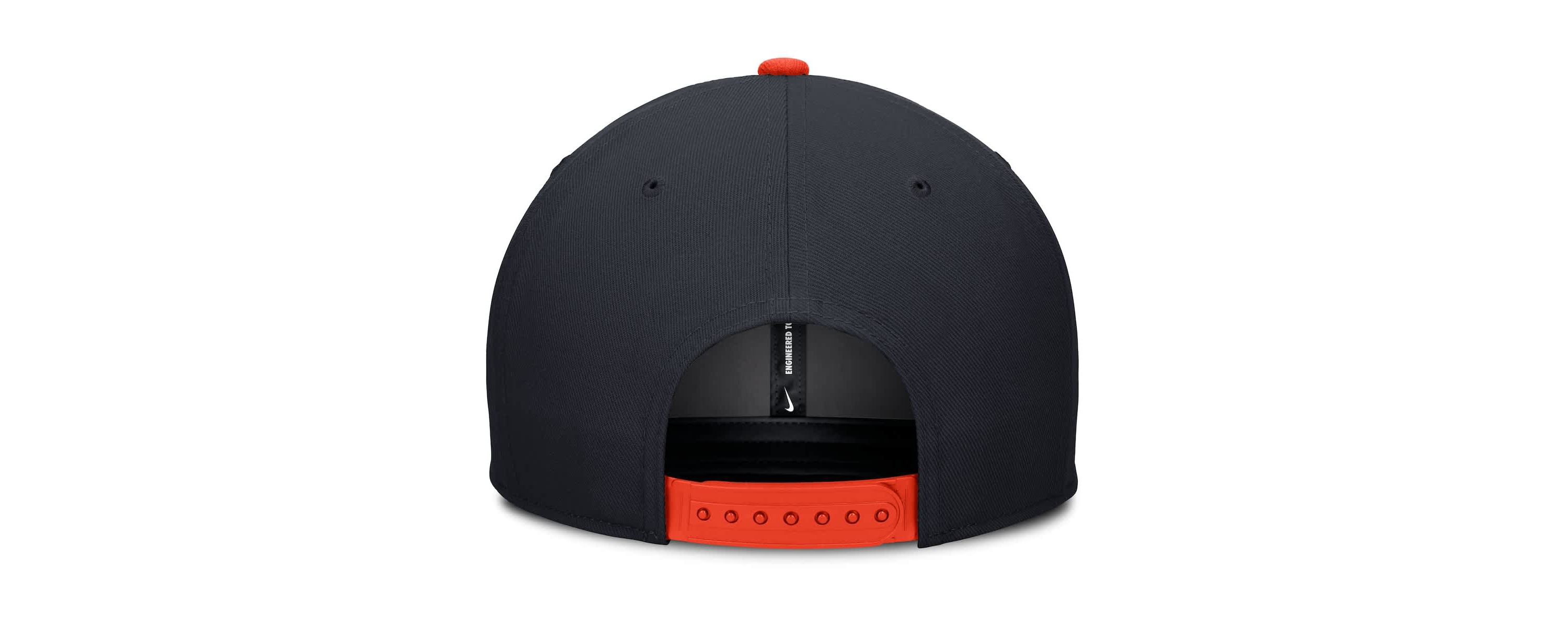 MLB Nike Navy/Orange Detroit Tigers Pro Performance Snapback Hat