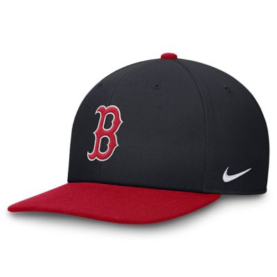 Men's Boston Red Sox MLB Nike Navy/Red Boston Sox Pro Dri-FIT Snapback Hat, Navy Blue, Small
