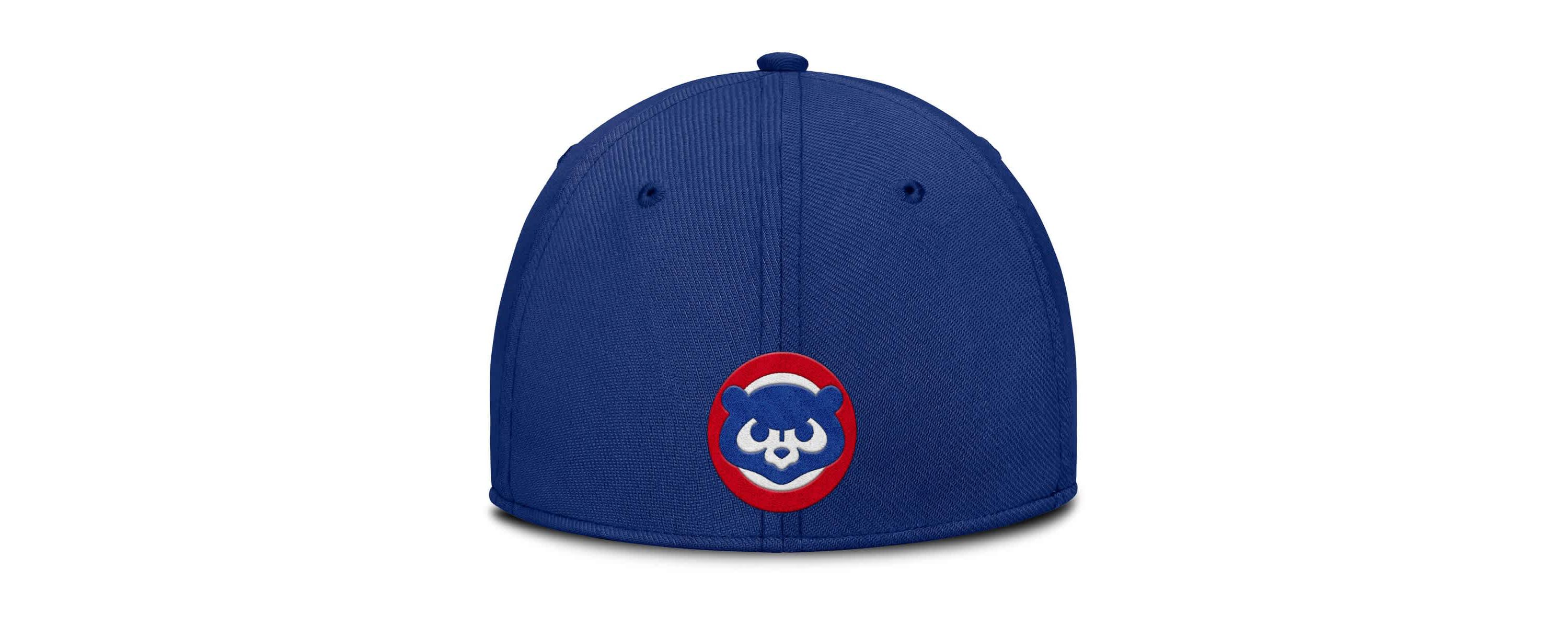 MLB Nike Gray/Royal Chicago Cubs Rise Swoosh Performance Flex Hat