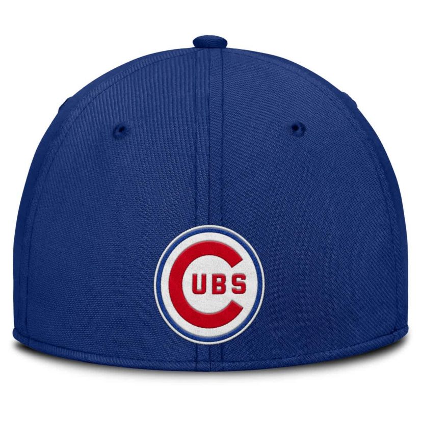 MLB Nike Royal/Light Chicago Cubs Rise Swoosh Performance Flex Hat