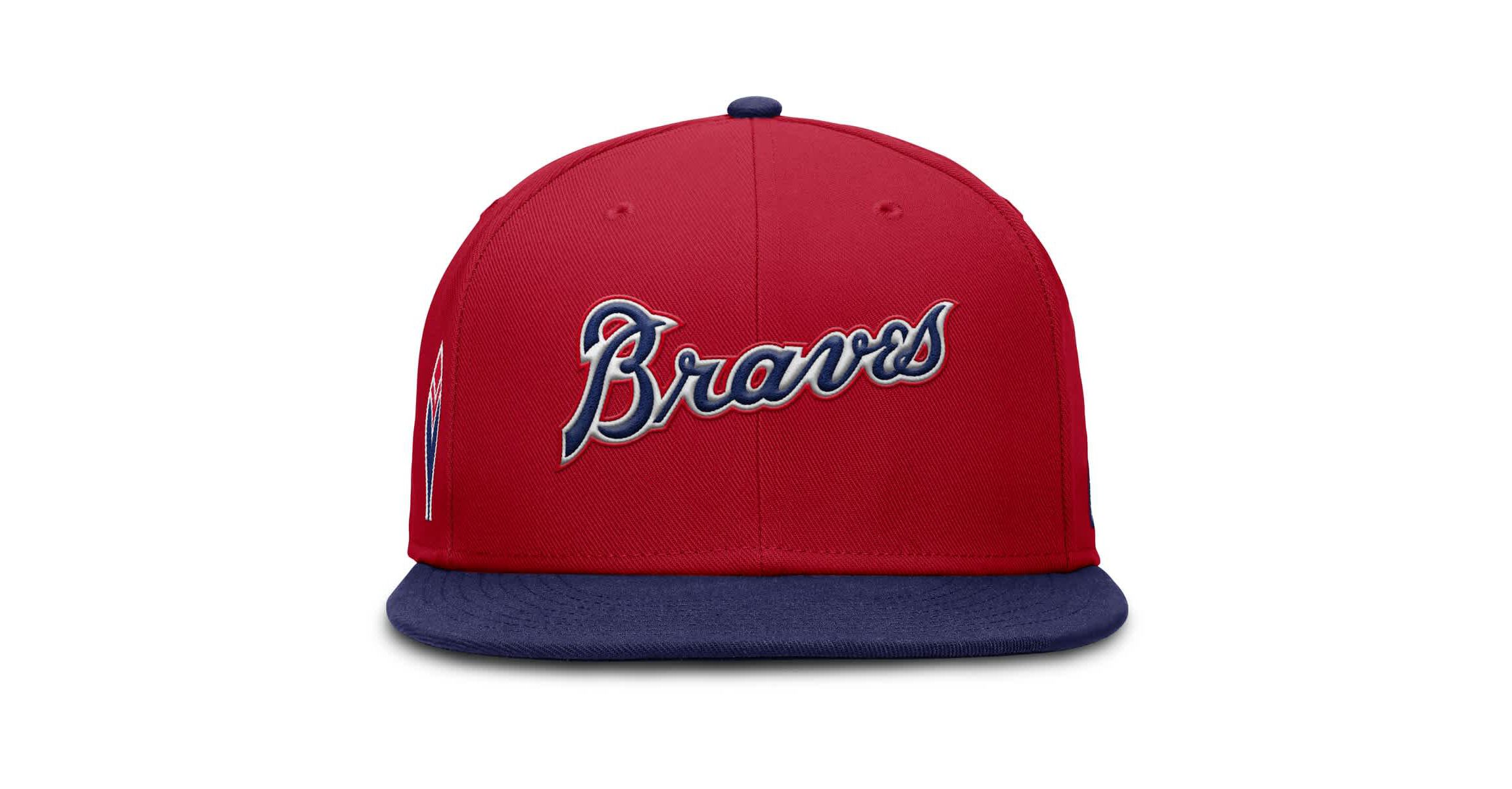 MLB Nike Atlanta Braves True Performance Fitted Hat