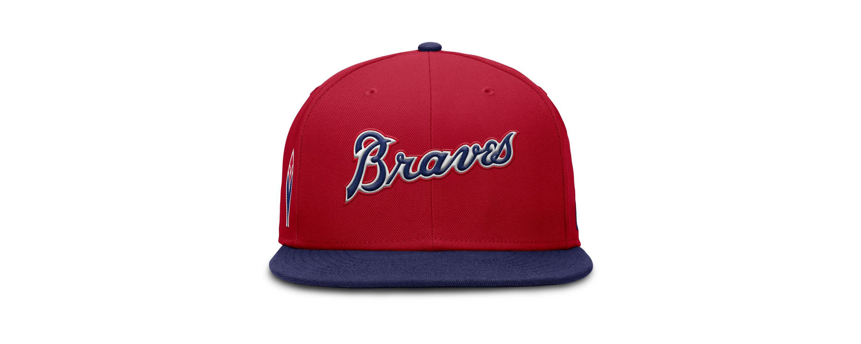 MLB Nike Atlanta Braves True Performance Fitted Hat
