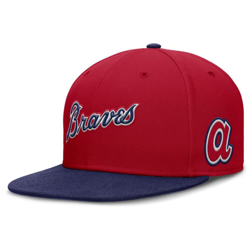 MLB Nike Atlanta Braves True Performance Fitted Hat