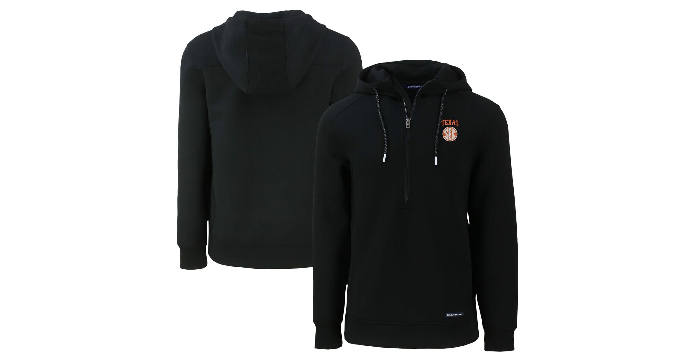 NCAA Texas Longhorns SEC Roam Eco Recycled Half-Zip Hoodie
