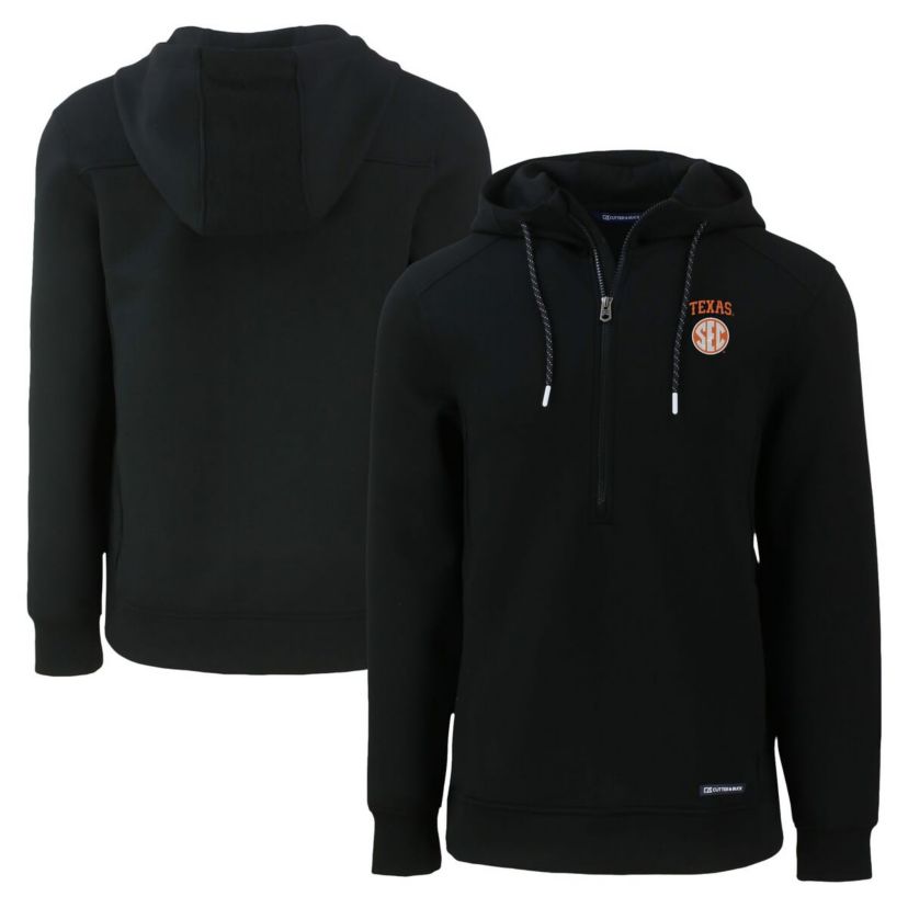 NCAA Texas Longhorns SEC Roam Eco Recycled Half-Zip Hoodie