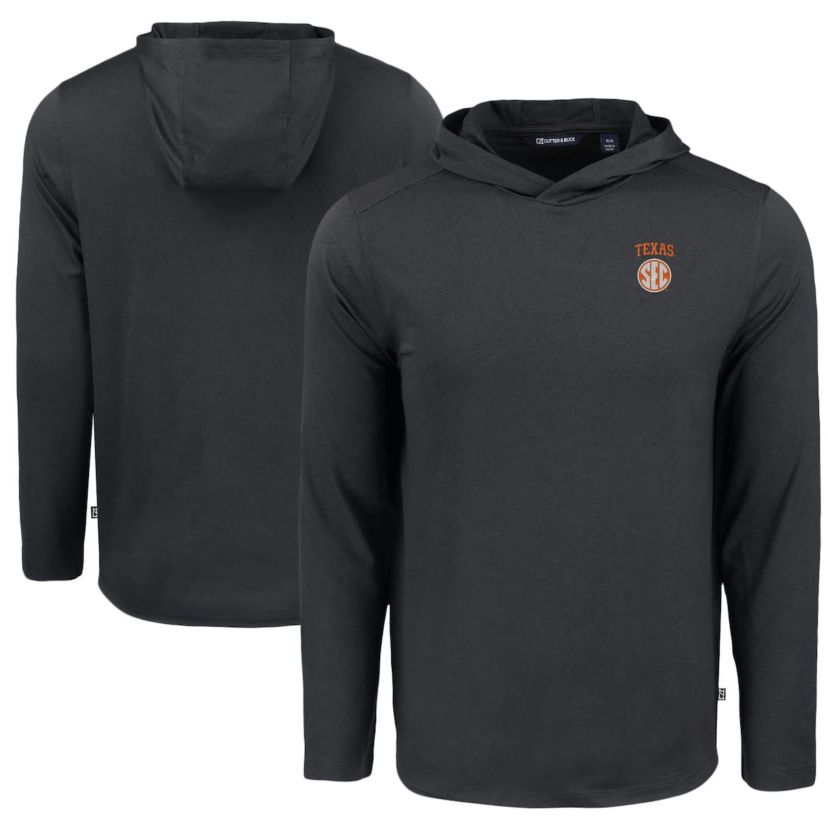 NCAA Texas Longhorns SEC Coastline Epic Comfort Eco Recycled Long Sleeve Hoodie T-Shirt