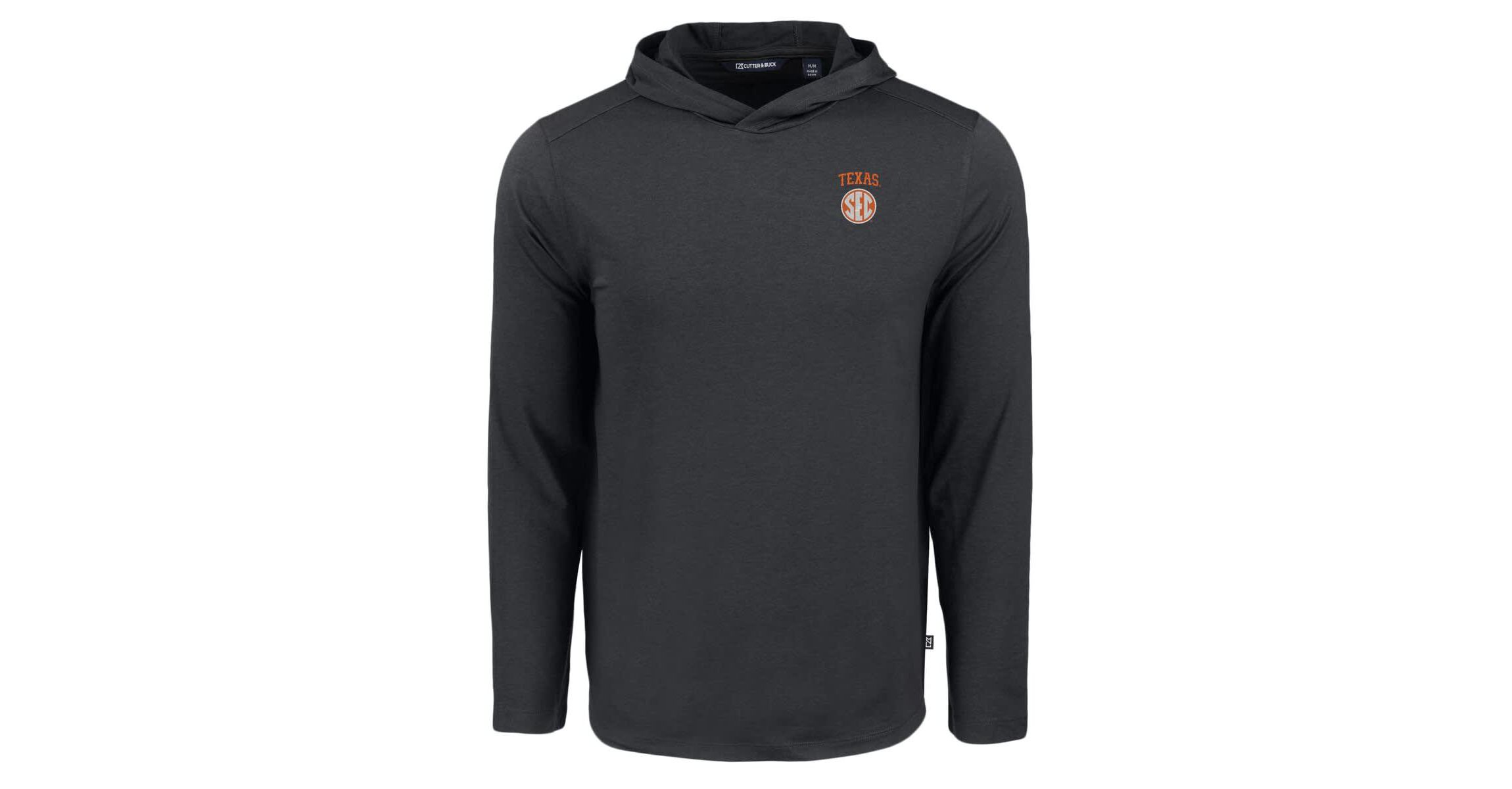 NCAA Texas Longhorns SEC Coastline Epic Comfort Eco Recycled Long Sleeve Hoodie T-Shirt