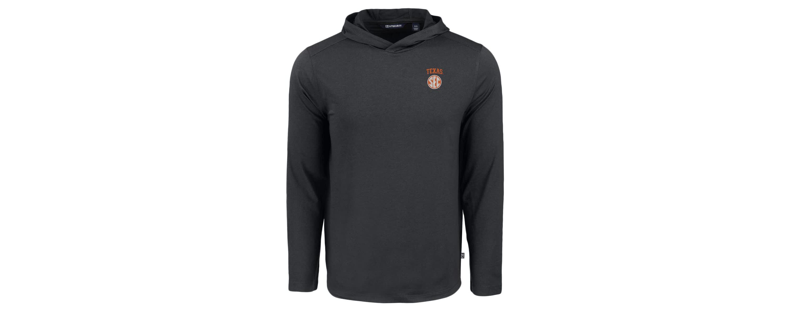 NCAA Texas Longhorns SEC Coastline Epic Comfort Eco Recycled Long Sleeve Hoodie T-Shirt